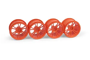 1/18 Menace F/R Street Tires MTD 12mm Black Raid (4): Granite GROM