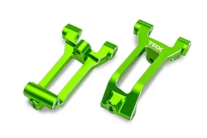 Traxxas 2.2/3.0" Off Road Tyres on Satin Chrome/Red Rims - Glued Wheels 2Pcs