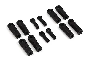 Axial 1.9 Black Rhino Primm Wheels, 12mm Hex, Black, 2pcs