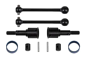 Axial 1.9 Black Rhino Primm Wheels, 12mm Hex, Black, 2pcs