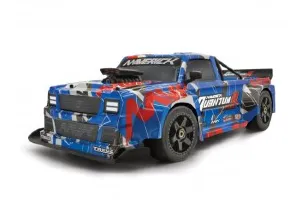 Maverick QuantumR FLUX 1/8 4WD Brushless Street Truck Blue/Red