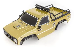 HSP 1/10 Pioneer Champagne Painted Body Shell w/ Accessories