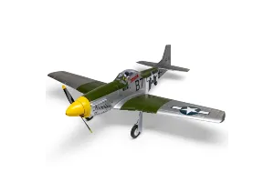 P-51D Mustang 1.0m BNF Basic with AS3X+ and SAFE Select