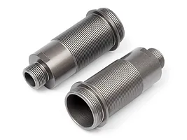 Shock caps, aluminum (gray-anodized), GTX shocks (4)/ spacers (8)