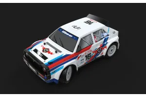 UDI 1/16 Rally 4WD Electric Brushless RTR RC Drift Car - White