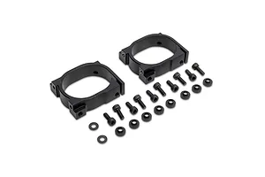 Axial 1.9 Black Rhino Primm Wheels, 12mm Hex, Black, 2pcs