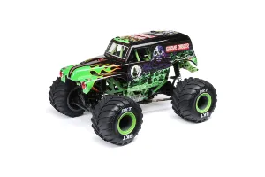 1/18 Mini LMT 4X4 Brushed Monster Truck RTR, Grave Digger