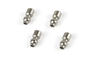 Camber links, front (TUBES charcoal gray-anodized, 7075-T6 aluminum, stronger than titanium) (2) (assembled with rod ends and hollow balls)/ aluminum wrench (1)