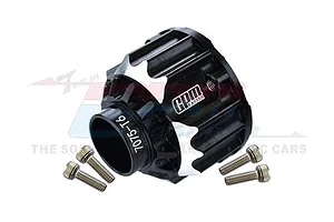 Camber links, front (TUBES charcoal gray-anodized, 7075-T6 aluminum, stronger than titanium) (2) (assembled with rod ends and hollow balls)/ aluminum wrench (1)