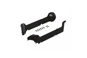 Axial 1.9 Black Rhino Primm Wheels, 12mm Hex, Black, 2pcs