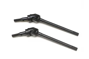Traxxas 2.2/3.0" Off Road Tyres on Satin Chrome/Red Rims - Glued Wheels 2Pcs