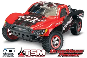 Traxxas 1/10 Slash VXL Brushless Off Road RC Short Course Truck w/ TSM (No Battery)