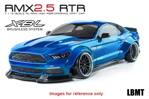 RMX 2.5 RTR LBMT (blue) (brushless)