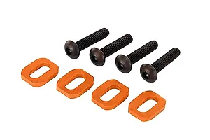 Traxxas White Heavy Duty Rear Suspension Arms 2Pcs