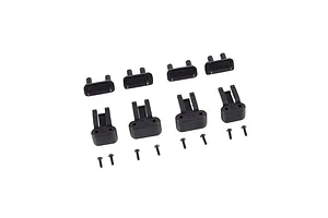 TC7.2 Outer Servo Mount, black aluminum