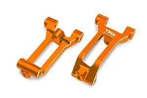 Traxxas 2.2/3.0" Off Road Tyres on Satin Chrome/Red Rims - Glued Wheels 2Pcs