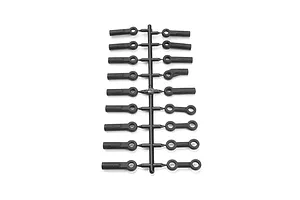 1/18 Menace F/R Street Tires MTD 12mm Black Raid (4): Granite GROM