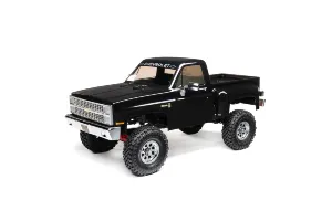 1/10 SCX10 III Base Camp 1982 Chevy K10 4X4 RTR, Black