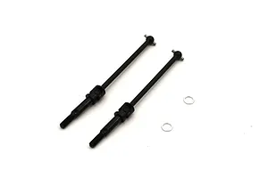 Caster blocks (c-hubs), extreme heavy duty, gray (left &amp; right)/ 3x26mm hinge pins (2)/ 3x15mm BCS (2) (for use with #9182 upgrade kit)