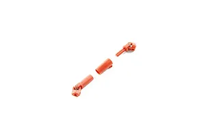 Traxxas 2.2/3.0" Off Road Tyres on Satin Chrome/Red Rims - Glued Wheels 2Pcs