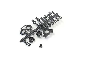Traxxas 2.2/3.0" Off Road Tyres on Satin Chrome/Red Rims - Glued Wheels 2Pcs