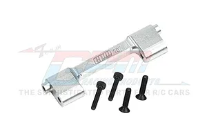 Caster blocks (c-hubs), extreme heavy duty, gray (left &amp; right)/ 3x26mm hinge pins (2)/ 3x15mm BCS (2) (for use with #9182 upgrade kit)
