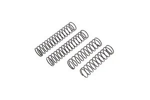 Springs, shock, medium (natural finish) (GTX) (2.355 rate) (2)