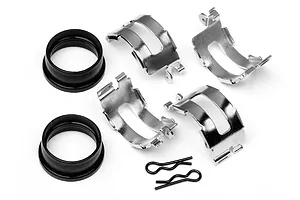 ALUMINUM FRONT ARMS -11PC SET SLA2W055 - BLACK