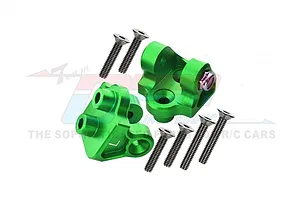 Driveshaft, center, 6061-T6 aluminum (green-anodized)
