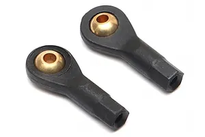 Traxxas 2.2/3.0" Off Road Tyres on Satin Chrome/Red Rims - Glued Wheels 2Pcs