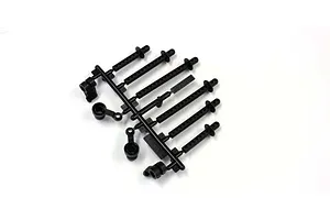 Axial 1.9 Black Rhino Primm Wheels, 12mm Hex, Black, 2pcs