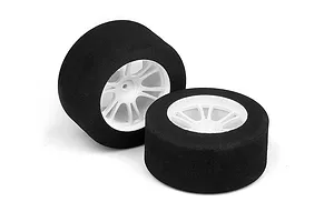 1/18 Menace F/R Street Tires MTD 12mm Black Raid (4): Granite GROM