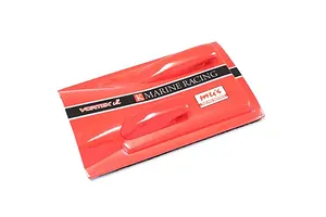 Traxxas 2.2/3.0" Off Road Tyres on Satin Chrome/Red Rims - Glued Wheels 2Pcs