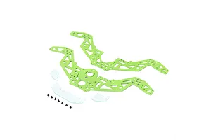 ALUMINUM FRONT ARMS -11PC SET SLA2W055 - BLACK