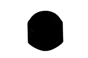 Axial 1.9 Black Rhino Primm Wheels, 12mm Hex, Black, 2pcs
