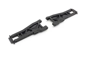 Traxxas 2.2/3.0" Off Road Tyres on Satin Chrome/Red Rims - Glued Wheels 2Pcs