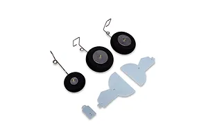1/18 Menace F/R Street Tires MTD 12mm Black Raid (4): Granite GROM