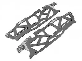Axial 1.9 Black Rhino Primm Wheels, 12mm Hex, Black, 2pcs