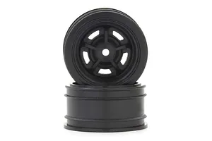 Camber links, front (TUBES charcoal gray-anodized, 7075-T6 aluminum, stronger than titanium) (2) (assembled with rod ends and hollow balls)/ aluminum wrench (1)
