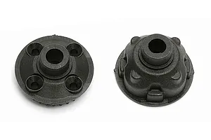 Traxxas 2.2/3.0" Off Road Tyres on Satin Chrome/Red Rims - Glued Wheels 2Pcs
