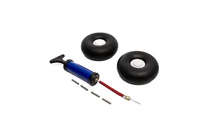 Axial 1.9 Black Rhino Primm Wheels, 12mm Hex, Black, 2pcs