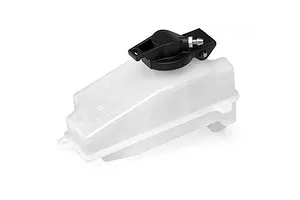 Body, Chevrolet Corvette Z06 (clear, requires painting)/ decal sheet (includes side mirrors, spoiler, &amp; mounting hardware)