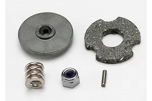 Caster blocks (c-hubs), extreme heavy duty, gray (left &amp; right)/ 3x26mm hinge pins (2)/ 3x15mm BCS (2) (for use with #9182 upgrade kit)
