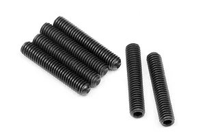 HPI Baja 5B/5SC/5T Gunmetal Front VVC/HD Aluminium Shocks 2Pcs