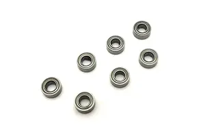 Shock caps, aluminum (gray-anodized), GTX shocks (4)/ spacers (8)