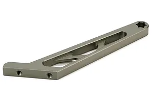 Losi Gunmetal Aluminium Rear Chassis Brace