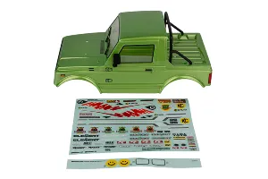 Enduro Bushido Body Set, green, painted