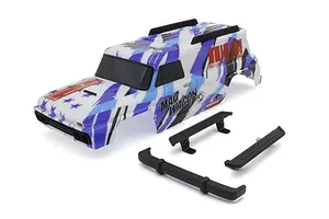 Traxxas 2.2/3.0" Off Road Tyres on Satin Chrome/Red Rims - Glued Wheels 2Pcs