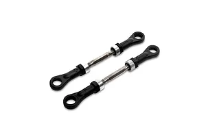 Axial 1.9 Black Rhino Primm Wheels, 12mm Hex, Black, 2pcs