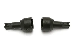 Traxxas 2.2/3.0" Off Road Tyres on Satin Chrome/Red Rims - Glued Wheels 2Pcs